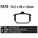 EBC-V Brake Pads FL/FX/XL 82-up