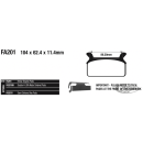 EBC Brake pads FLHS/FLT/FLHT 86-99 rear
