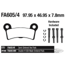 EBC-V Trike 09-13 rear brake pads