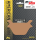 SBS Rear Sinter street brake pads 669LS