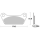 SBS Brake Pads FLT80-up rear