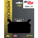 SBS HF Brake pads FLHS/FLT/FLHT 86-99 RR