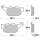 SBS HF Rear brake pads Buell 98-02