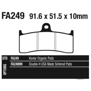 EBC Brake pads PM 6-pot & Beringer Endur