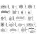 PM Brake pads 125x2 EBC-FA pair