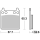 SBS HF Brake pads PM 162x2 - 509HF
