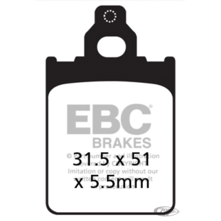 EBC Brake pads GMA pulley brake organic