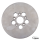GZP 10" St. steel disc solid FX/FL72-84