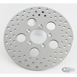 GZP Drilled St.st. rotor 10" polished
