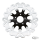 STX Front Disc, Black carrier 2000-UP