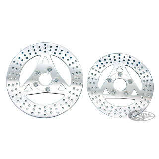 Polished Stainless Steel 10" brake disc