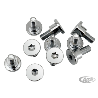 Colony chrome disc rotor bolts set/10