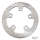GZP Polish SS drilled front rotor FLH/T1