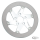 Aeronal disc 11.5" left 84-99 Polish