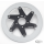 Aeronal disc 11.5" Right 00-up Black
