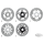 EBC Solid wideband Stainless rotor 84-99