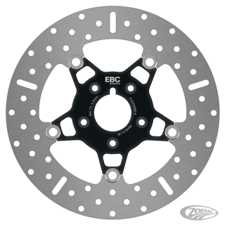 EBC 5 button floating BLK rotor 84-99
