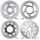 FLH/T86-99 billet rear disc for V-pads