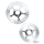 Disc rotor 10" Five spoke slotted Chrome