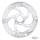 Disc rotor 11,5" 5-spoke slotted/drilled