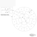K-Tech Stainless 8.5" front disc 84-99