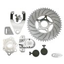 Sprocket Disc kit slotted 48T