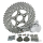 Sprocket disc kit drilled 51T polished