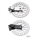 Harrison sprocketbrake polished L/H 2"I