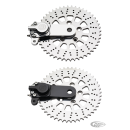 Harrison sprocketbrake polished R/H 2"I