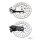 Harrison sprocketbrake plshd R/H 2.22"I