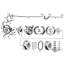 Lever brake crossover parkerized