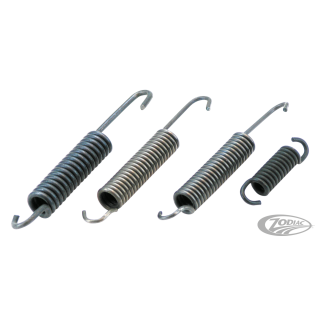 springs, brake shoe, set of 2, front and