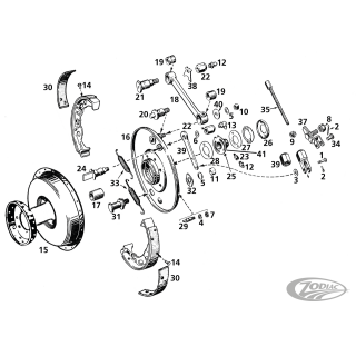 clevis pin/washer/cotter pin, all, white