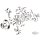 clevis pin/washer/cotter pin, all, white