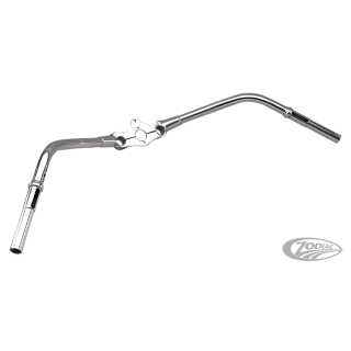 Handlebar Buckhorn offset Chrome