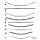 FEHLING DRAG BAR 1" 82cm wide TBW Chrome