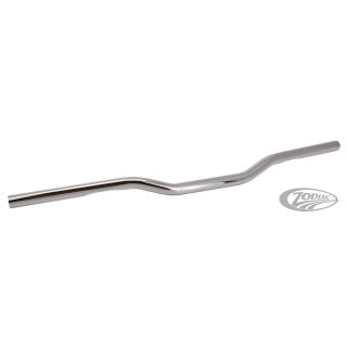 GZP Chrome Dirt Track bar Dimpled 2"