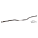 GZP Chrome Dirt Track bar Dimpled 2"