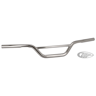 GZP Motor-X dimpled Chrome 4-1/4"