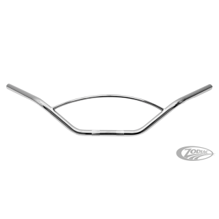 Fehling CL 3 hole 1" h/bar Chr w/roundbr