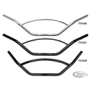 Fehling CL 3 hole 1" h/bar Chr w/roundbr