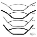 Fehling CL 3 hole 1" h/bar Chr w/roundbr