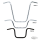 GZP Apehanger 8" rise with dimple