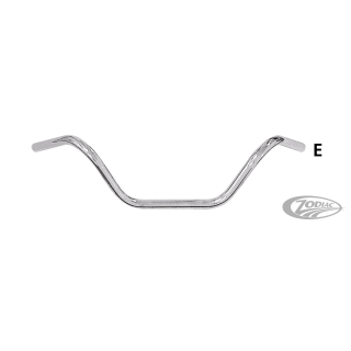 GZP Handlebar für Harley low rise 1" thru