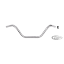GZP Handlebar für Harley low rise 1" thru