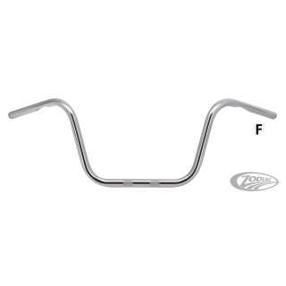 GZP Apehanger 10" rise with dimple