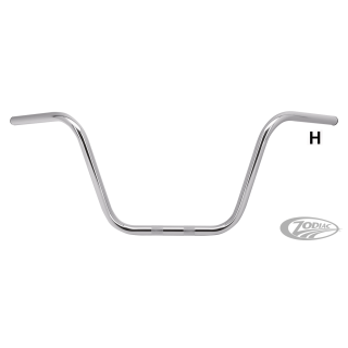 GZP Apehanger 12" rise w/o dimple
