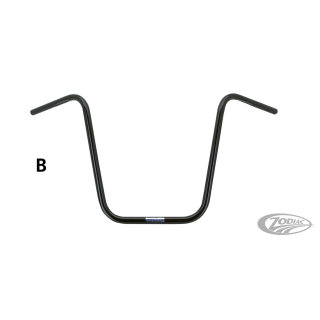 Apehanger "X-High" H=460mm  82-up Black