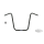 Apehanger "X-High" H=460mm  82-up Black