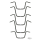 Apehanger black "Medium" H=310mm 82-up